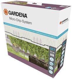 Laistymo sistema Gardena Micro Drip System 13500-20, plastikas, juoda, 18 vnt.