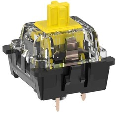 Выключатель Royal Kludge Coffee Switch Linear 35 pcs, черный/желтый