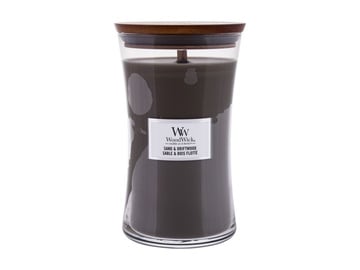 Свеча, ароматическая WoodWick Sand & Driftwood, 120 час, 609.5 г, 180 мм