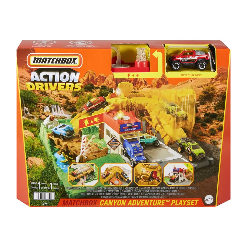 Autoparkla Matchbox Action Drivers Canyon Adventure HHH32