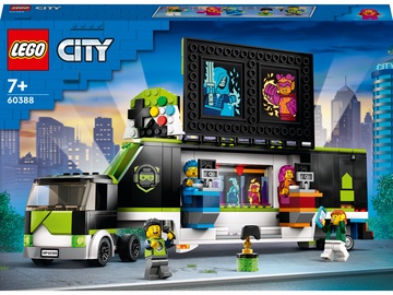 Конструктор LEGO® City Геймерский грузовик для турнира 60388, 344 шт.