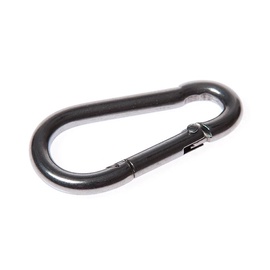 Karabiin Haushalt AISI304, roostevaba teras, 8 cm, Ø 0.8 cm