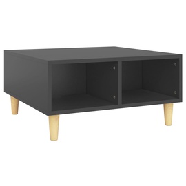Kafijas galdiņš VLX Chipboard, pelēka, 600 mm x 600 mm x 300 mm