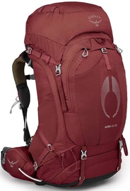 Matkaseljakott Osprey Aura AG 65 Berry Sorbet WM/L, punane, 65 l