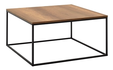 Журнальный столик Kalune Design SHP-980-OO-1, ореховый, 80 см x 80 см x 42 см