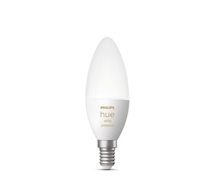 Лампочка Philips Hue LED, белый, E14, 6 Вт, 800 лм