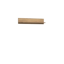 Plaukts Domoletti HVNB01-D108, ozola, 125 cm x 21.9 cm x 25.6 cm