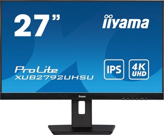 Monitorius Iiyama XUB2792UHSU-B5, 27", 4 ms