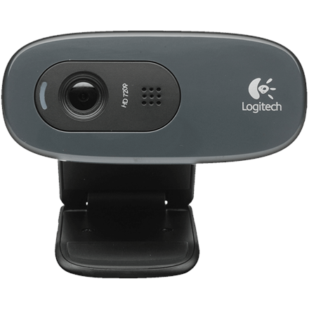 Интернет-камера Logitech C270, черный, CMOS