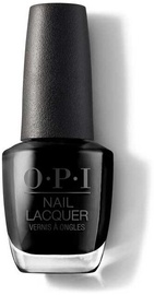 Лак для ногтей OPI Nail Lacquer, lady in black, 15 мл