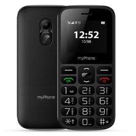 Mobilusis telefonas MyPhone Halo A, juodas, 320MB/32MB