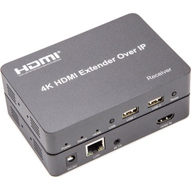 Pikendusjuhe Extra Digital HDMI Cat5e/Cat6 Extender 4K@150m CA912957, hall