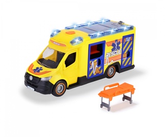 Детская машинка Dickie Toys Mercedes Benz Ambulance 203716025, желтый