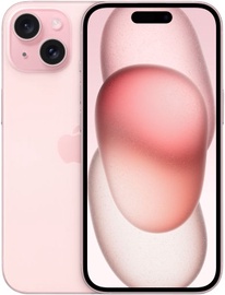 Mobiiltelefon Apple iPhone 15, roosa, 6GB/512GB