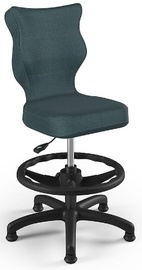 Детский стул Petit MT06 Size 3 HC+F, синий/черный, 55 см x 76.5 - 89.5 см