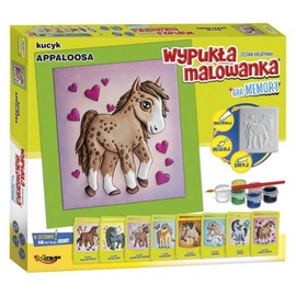 Radošais komplekts Mirage Creative Set Appaloosa Pony + Memory Game, daudzkrāsaina