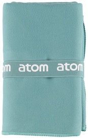 Полотенце пляжный Atom Travel, бирюзовый, 80 см x 130 см