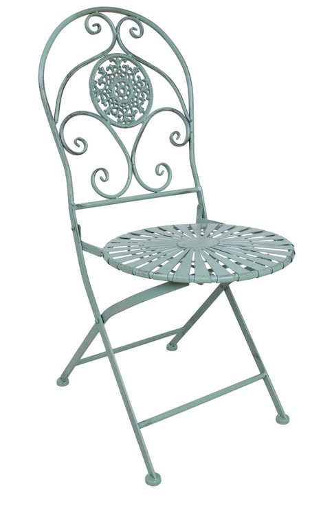 Dārza krēsls Home4you Salvia, zaļa, 52 cm x 42 cm x 94 cm