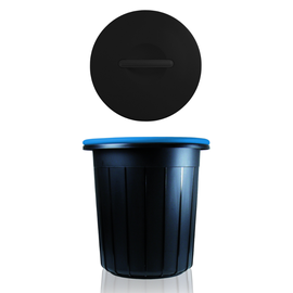 Atkritumu tvertne Gio'Style Ecosolution, zila/tumši pelēka, 16 l, 33.5 cm x 33 cm, 1 gab.