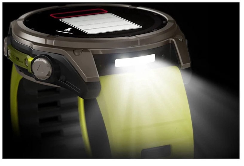 Viedais pulkstenis Garmin Fenix 8 51mm Solar Sapphire 010-02907-21, sudraba