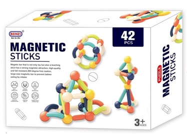 Конструктор Magnetic Sticks, пластик