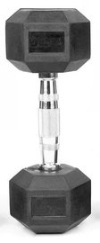 Hantele Proud Hex Rubberized Dumbbell, 6 kg