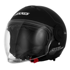 Motociklininko šalmas Axxis Raven SV Solid, L, juoda
