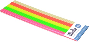 Расходные материалы для 3D принтера Sunen AB-MIX3 3Doodler, 0.25 м, красный/желтый/зеленый/розовый