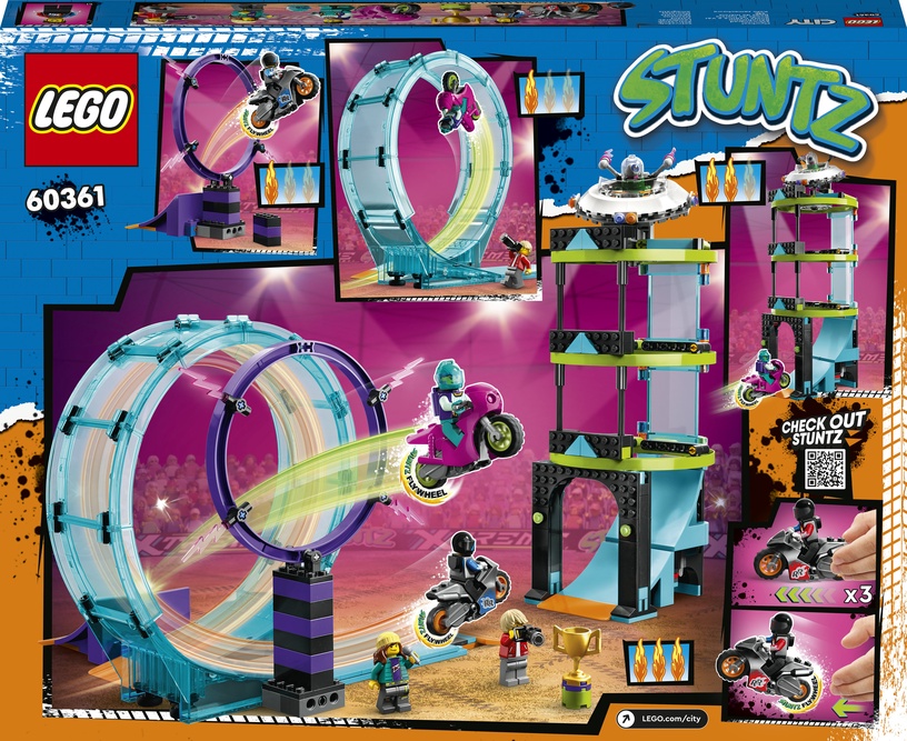 Konstruktor LEGO City Ülim trikisõitjate väljakutse 60361