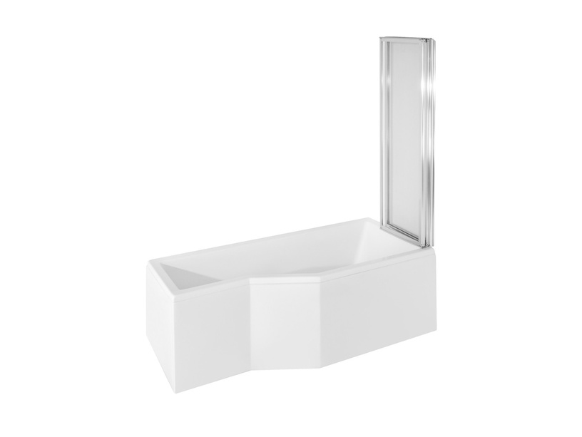 Vann seinaga, teisaldatav Besco Integra, 75 cm x 150 cm x 55.5 cm, parempoolne