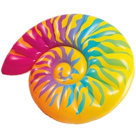 Täispuhutav madrats Intex Rainbow Seashell, mitmevärviline, 157 cm x 127 cm x 25 cm