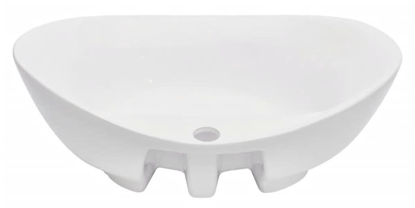 Комплект мебели для ванной VLX 279337, белый/черный, 40 x 60 см x 16.3 см