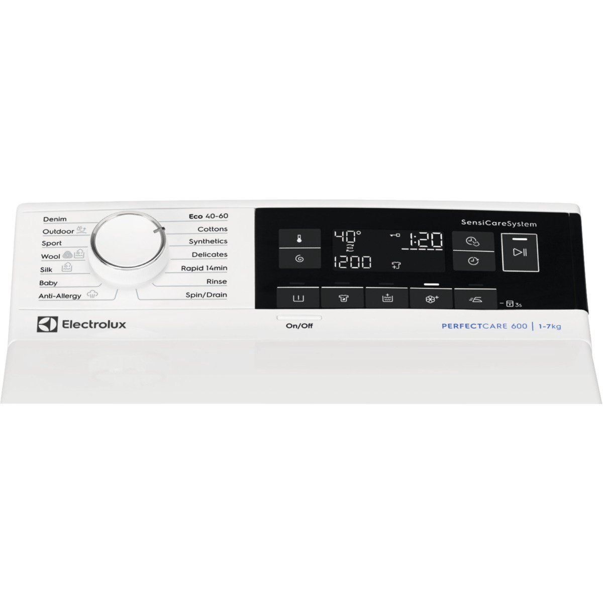 Стиральная машина Electrolux 600 серия „SensiCare“ EW6TN3272, 7 кг, белый -  K-rauta