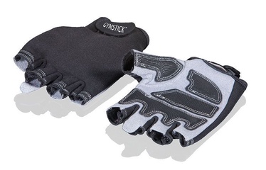 Treniruočių pirštinės Gymstick Training Gloves, juoda/pilka, L