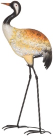 Dekoratsioon "Lind" Tarmo Solar Crane, 33 cm x 20 cm x 73 cm, pruun/valge/must