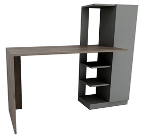 Rakstāmgalds Kalune Design Yagiz 550ARN1143, valriekstu/antracīta