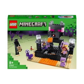 Konstruktors LEGO® Minecraft® Beigu arēna 21242, 252 gab.