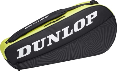 Теннисная сумка Dunlop SX Club 3, белый/черный/желтый, 25 л