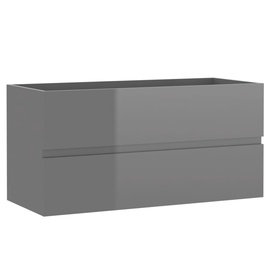 Шкаф для раковины VLX, серый, 90 x 38.5 см x 45 см