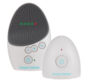 Мобильная няня Canpol Baby Monitor EasyStart, белый/серый