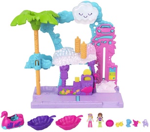 Комплект Mattel Polly Pocket Pollyville Car Wash HHJ05