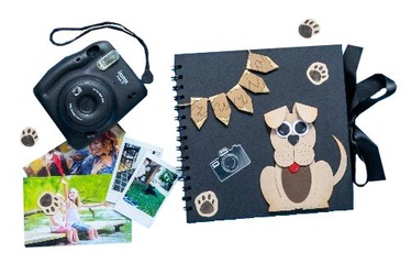 Foto albums Galeria Papieru, melna