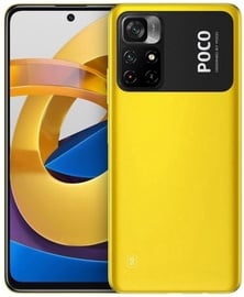 Mobiiltelefon Xiaomi Poco M4 Pro 5G, kollane, 6GB/128GB