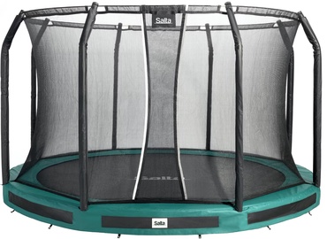 Batuts Salta Premium Ground, 305 cm, ar iežogojumu