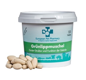 Витамины European Pet Pharmacy Green-lipped Mussel, 120 шт.