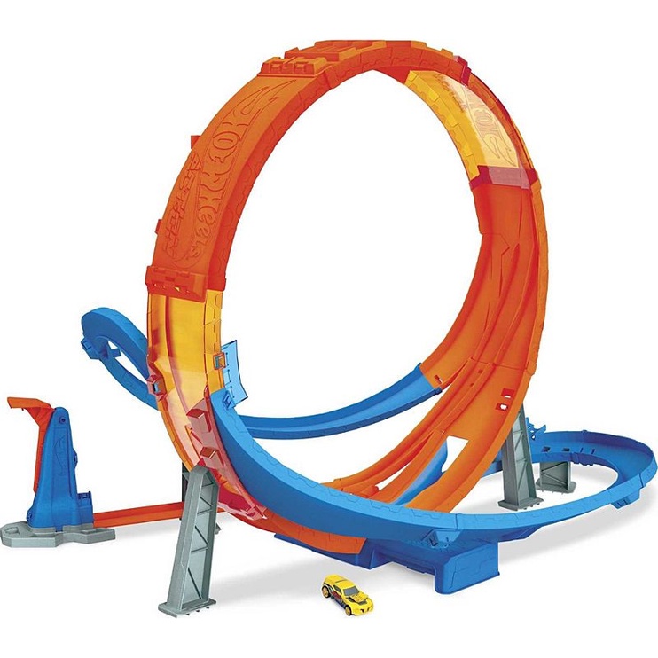 Krossiringrada Hot Wheels Track Set Massive Loop Mayhem GTV14