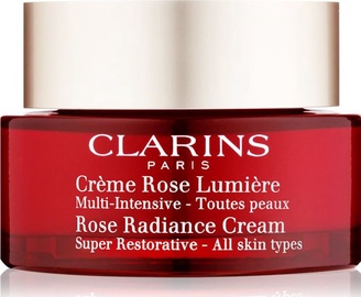 Sejas krēms Clarins Rose Radiance, 50 ml, sievietēm