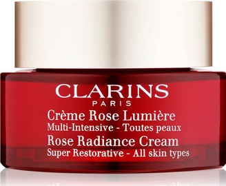 Näokreem naistele Clarins Rose Radiance, 50 ml