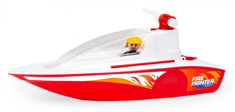 Laev Lena Boazz Fireboat, punane