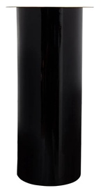 Küünlahoidja Kayoom Art Deco 165 HL3QK-BLK, raud, Ø 20 cm, 40 cm, kuldne/must
